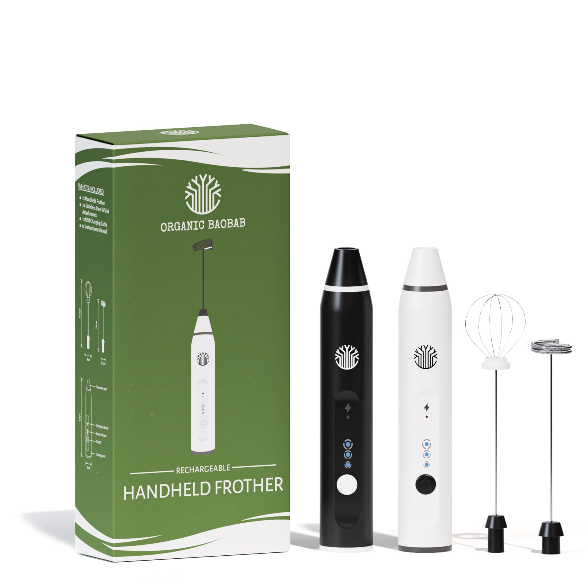 Rechargeable Handheld Frother