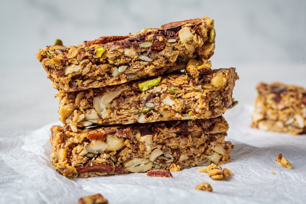 Baked Muesli and Baobab Bars