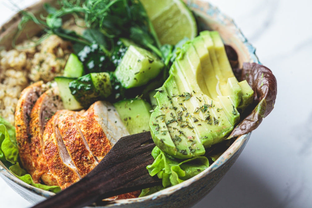 Baobab-Spiced Chicken and Quinoa Bowl