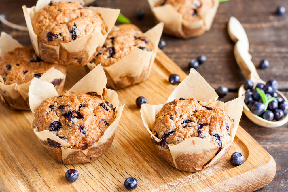 Baobab Vegan Blueberry Muffins