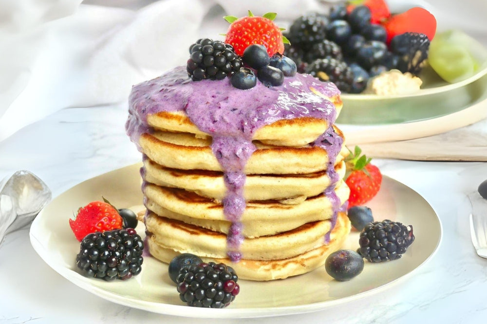 Blackberry & Baobab Pancakes